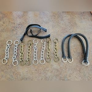 Miche handle and extenders.